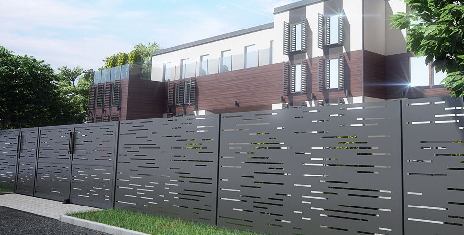 Современные заборы Modern